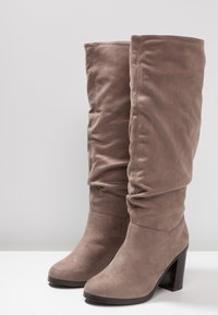 New Look Laarzen met hoge hak - light brown