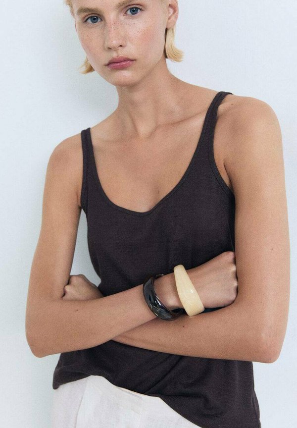 ADULT - Top - gris anthracite