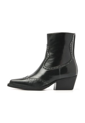 DO AIDEN - Cowboy/biker ankle boot - black