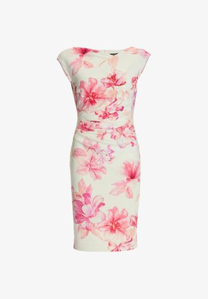 Swing, Robe fourreau - ivory multi