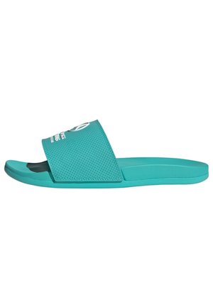 ADILETTE COMFORT MER SLIDES - Pool slides - semi mint rush   semi mint rush   cloud white