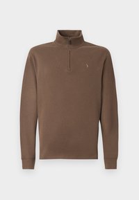 ESTATE RIB QUARTER ZIP PULLOVER - Džemperis - chestnut