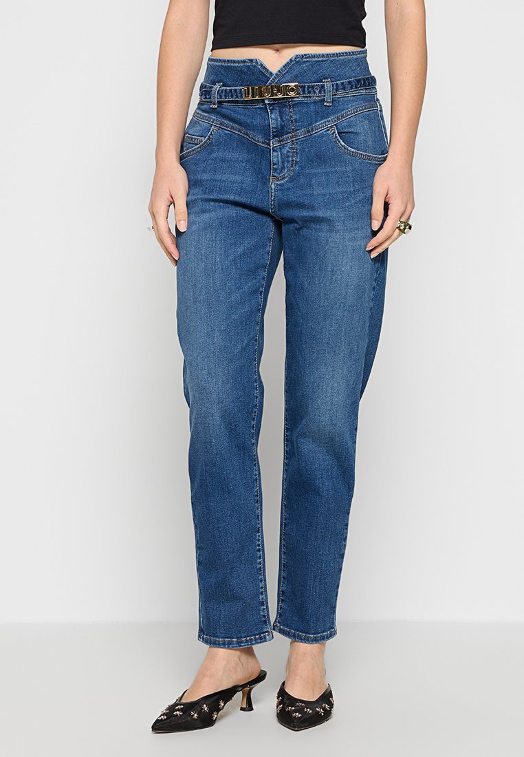 Liu Jo Jeans Mom jeans blauw denim/bluedenim