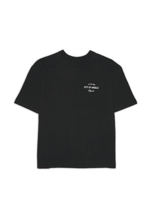 T-shirt con stampa - black