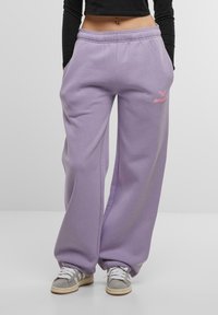 FELICIOUS - BASIC  - Tracksuit bottoms - violet Thumbnail Image 1