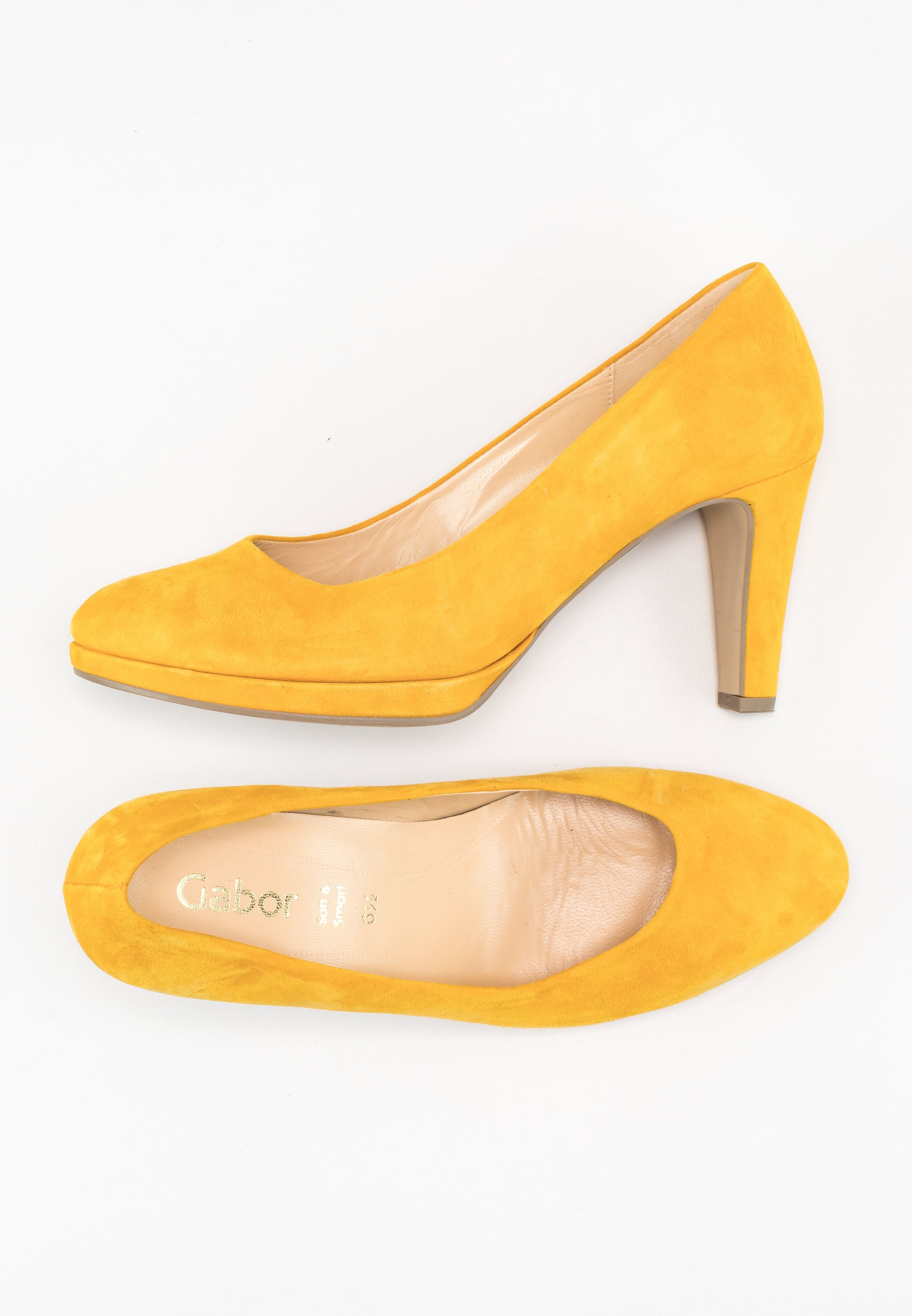 Gele Pumps Gabor Soft \u0026 Smart - Vindjeschoen.nl