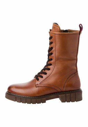 Winter boots - cognac