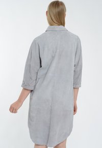 Maze Skjortekjole - steel