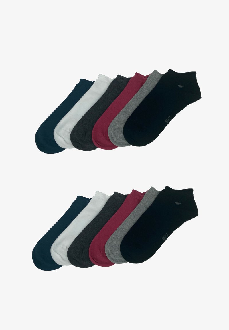 TOM TAILOR SNEAKER 12ER UNI BASIC - Socks - wine