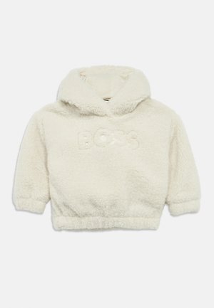 STEIFF HOODED UNISEX - Φλις πουλόβερ - ivory