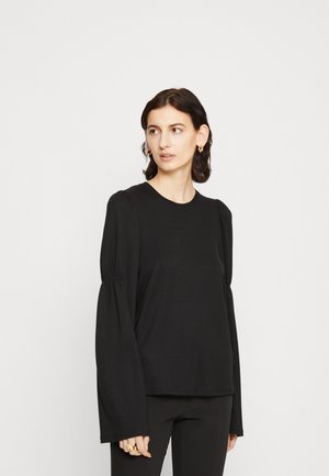 Long sleeved top - black