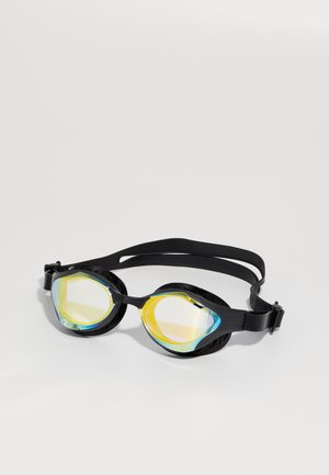 AIR-BOLD SWIPE MIRROR - Lunettes de natation - aqua/dark grey