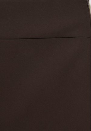 PULL&BEAR, MID-WAIST - SKORT - Jupe trapèze - brown