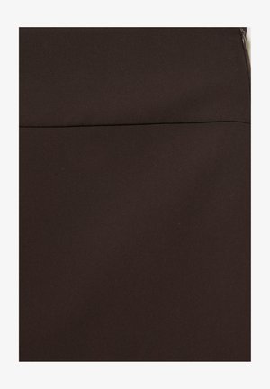 PULL&BEAR, MID-WAIST - SKORT - Jupe trapèze - brown