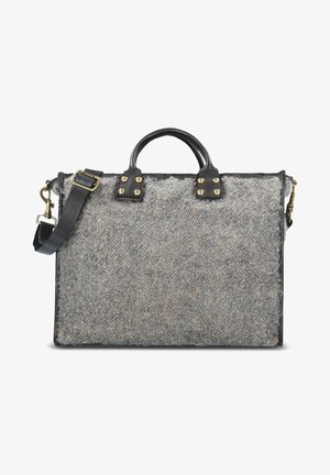 Campomaggi Shopping bag - naturale oro t grigio