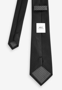 Next TEXTURED WITH 2 PACK REGULAR - Krawatte - black charcoal grey