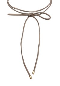 Elli CHOKER BOW - Halskæder - grau