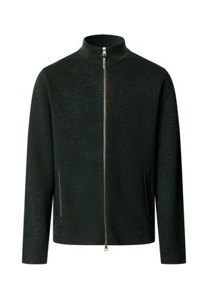 Hackett London, HACKETT LONDON JUMPER MILANO FZIP - Strickjacke - hunter green