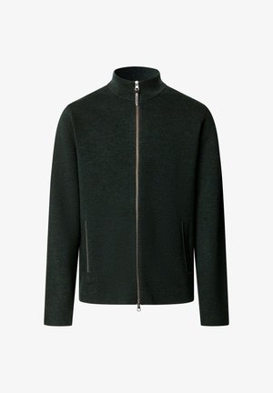 Hackett London, HACKETT LONDON JUMPER MILANO FZIP - Strickjacke - hunter green