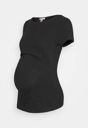 NURSING - Print T-shirt - black