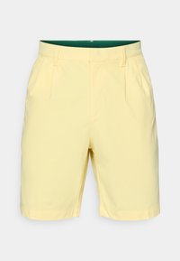F PLEAT  - Pantaloni scurți sport - almost yellow