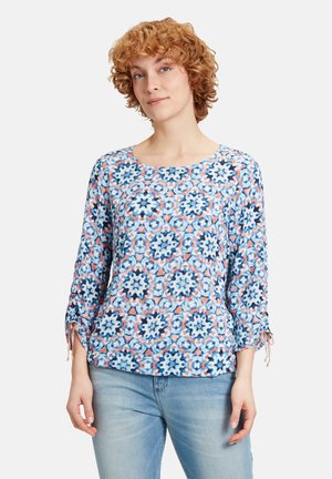 Cartoon CASUAL MIT MUSTER - Blusa - weiß blau