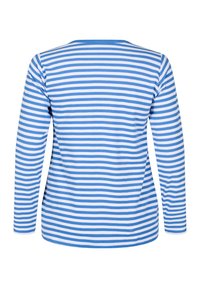 Zizzi GESTREIFTE - Pikkade varrukatega topp - b yonder white
