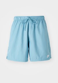 CLUB FLOW - Short - denim turquoise white