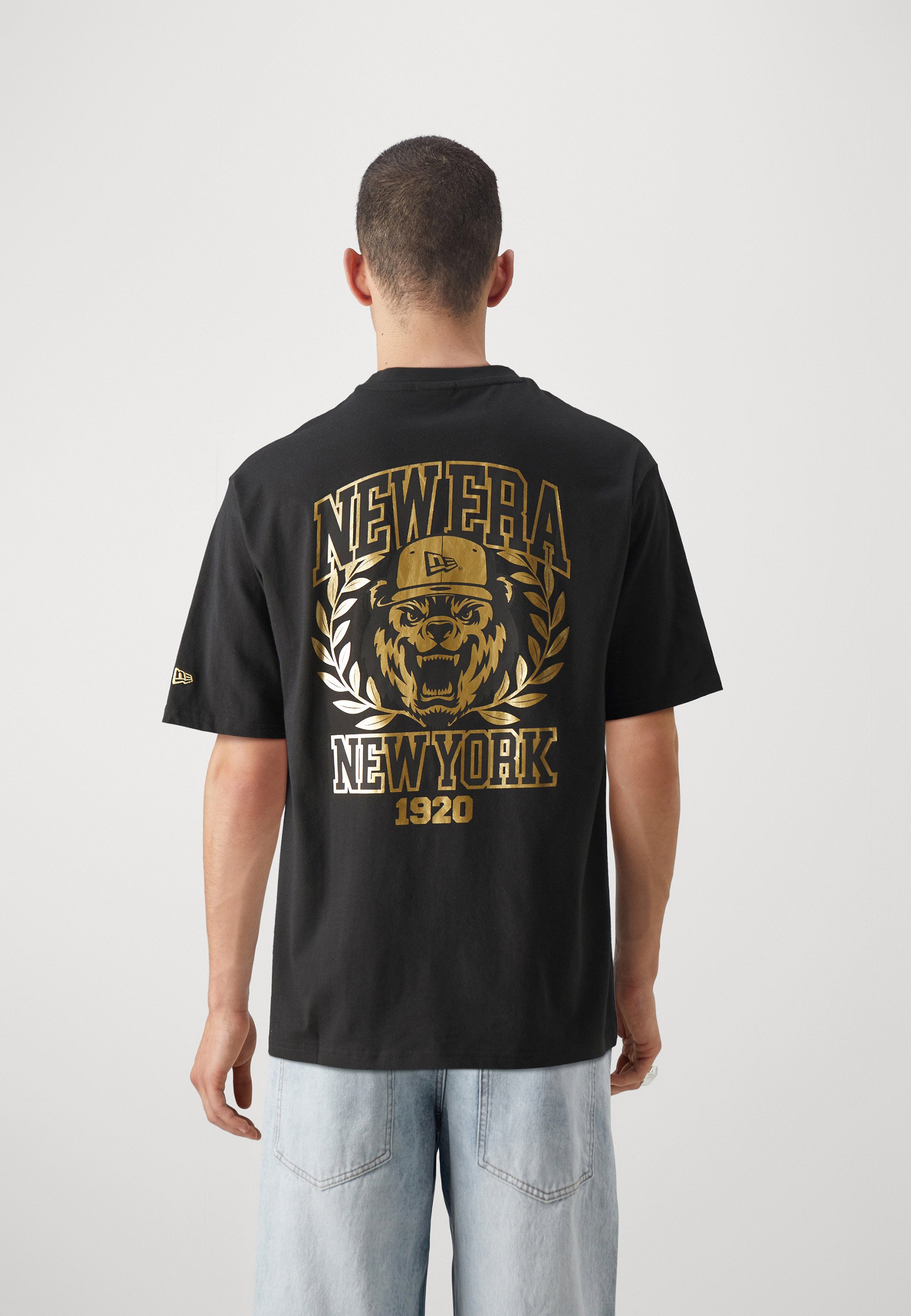 New Era - T-shirt z nadrukiem/czarny - Zalando.pl