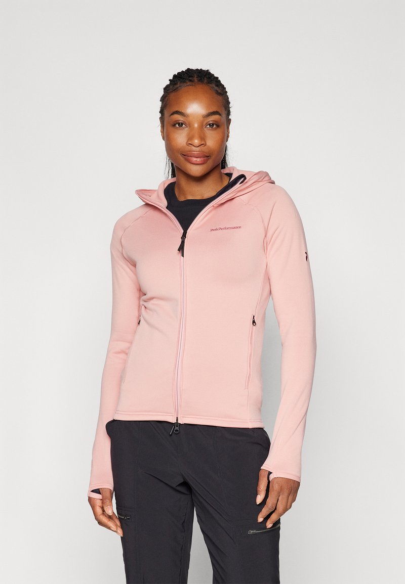 Peak Performance FLO CHILL LIGHT ZIP - Jakna iz flisa - warm blush