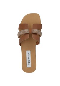Steve Madden EDRIAH - Mules - cognac multi