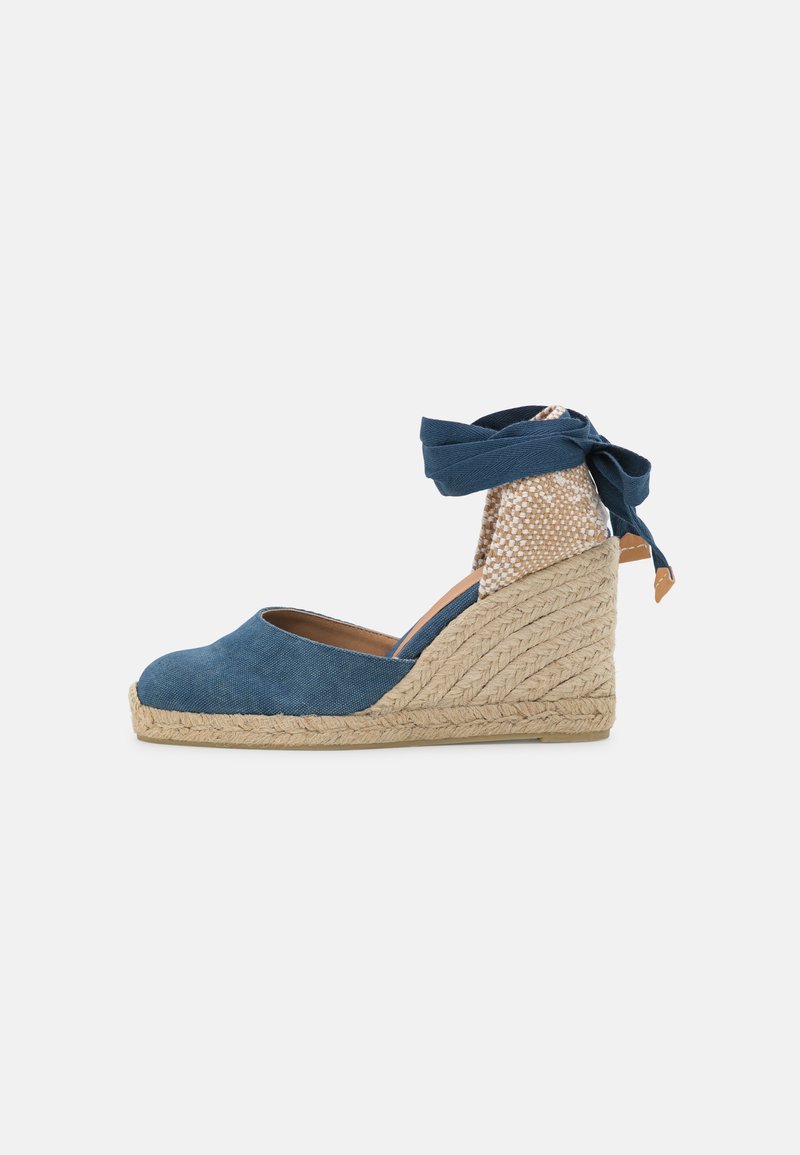 - Sandalias de tacón - azul denim/azul oscuro Zalando.es