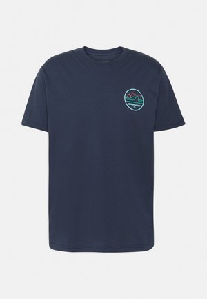 PEAK WAVE SS - T-shirts med print - indigo