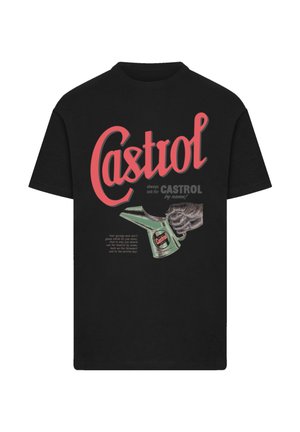CASTROL BY NAME - Print T-shirt - schwarz