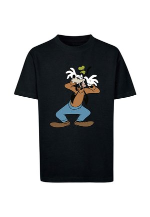 DISNEY GOOFY CRAZY  - Print T-shirt - black