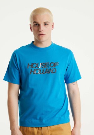 ELECTRIC BLUE TRANSFER PRINTED  - Print T-shirt - blue
