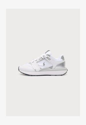 Polo Ralph Lauren, LOW TOP LACE - Matalavartiset tennarit - white/silver