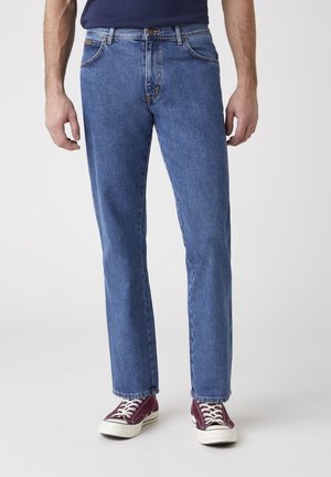 Jeans Straight Leg - blue denim