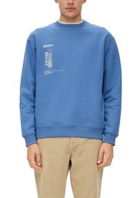 QS Sweater - himmelblau