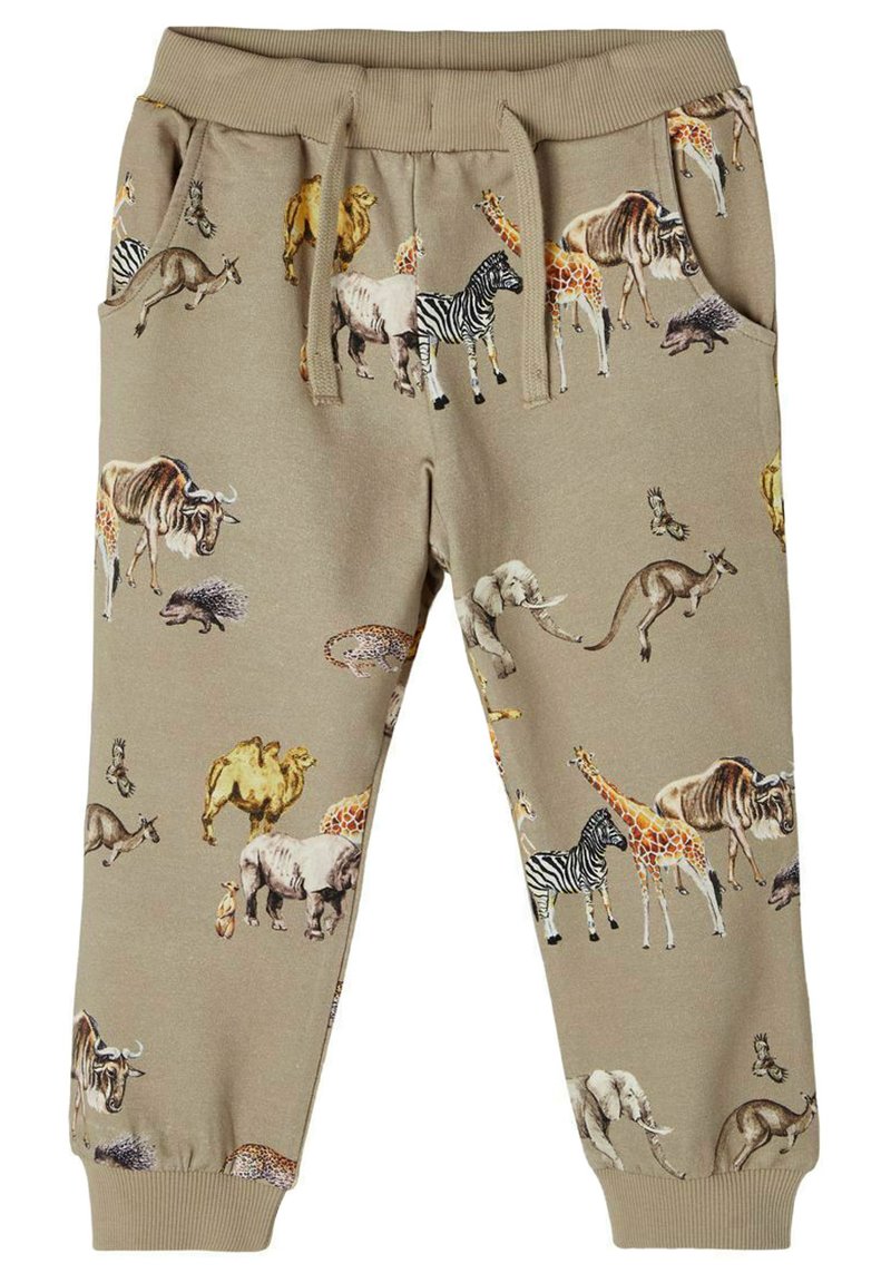 Name it DINOSAURIER Tracksuit bottoms weathered teak/light brown