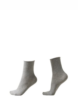 MIT UMSCHLAG - Socken - Grey