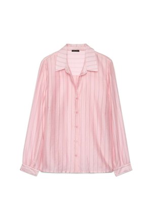 Fiorella Rubino, CAMICIA A RIGHE - Skjortebluser - rosa