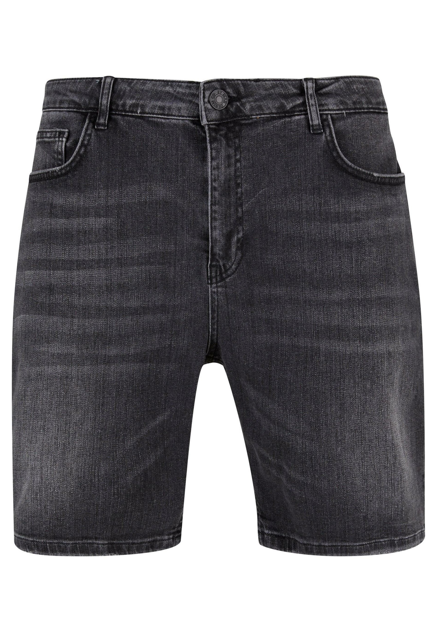 2Y Premium Denim shorts - black - Zalando.ie
