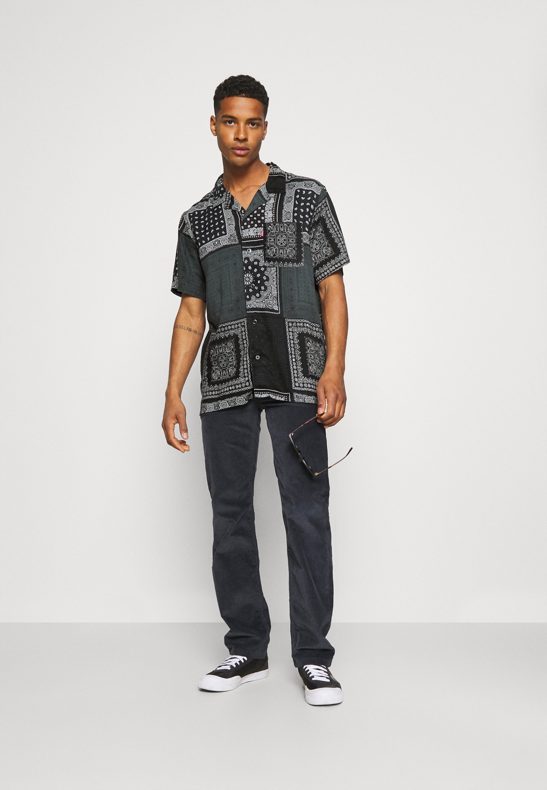 Levi's® THE SUNSET CAMP SHIRT - Camicia - blacks/nero - Zalando.it