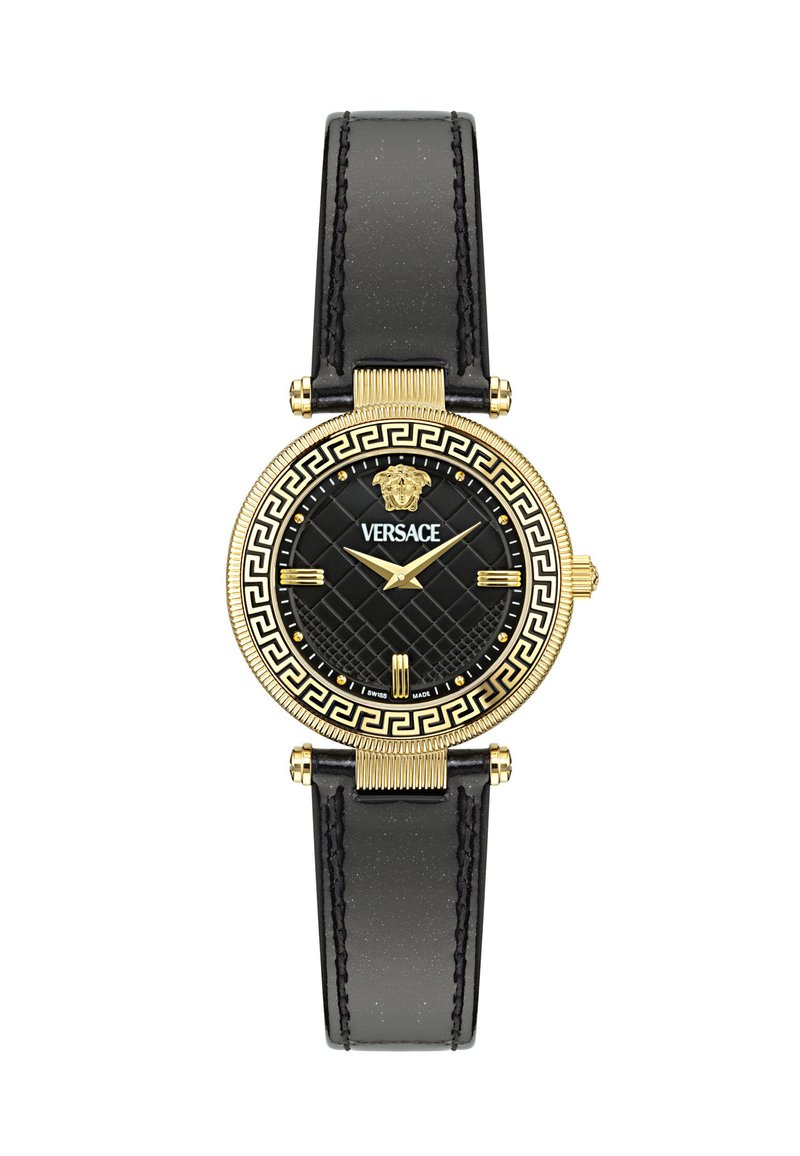 Versace - Watch - black and gold coloured, Enlarge