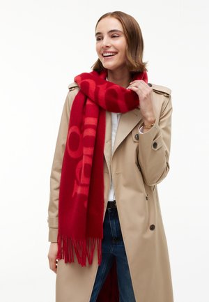 Tommy Hilfiger, SCRIPT SCARF - Bufanda - autumn red
