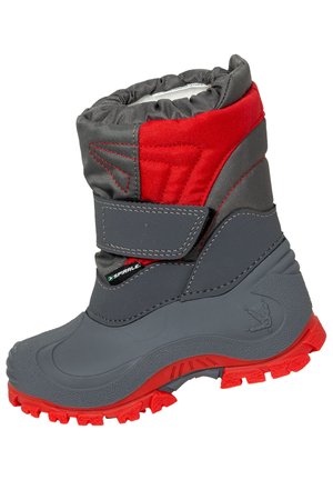 SPIRALE JAWA - Snowboot/Winterstiefel - grau rot