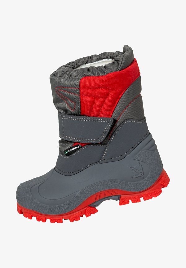 SPIRALE JAWA – Snowboot/Winterstiefel – grau rot