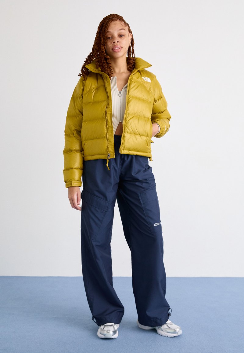 nuptse giubbotto north face verde