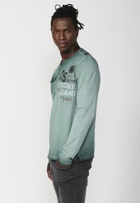 Koroshi Top s dlhým rukávom - kaki   khaki